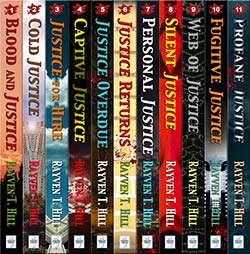 All books in Rayven T. Hill's Jake and Annie Lincoln mystery books series available in eBook or Trade Paperback formats.